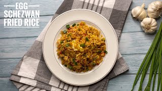 Egg Schezwan Fried Rice | How to make egg fried rice