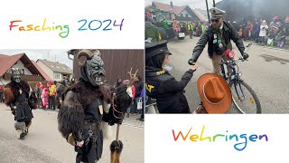 Карнавал в Германии Бавария / Fasching Wehringen Bayern / Vlog