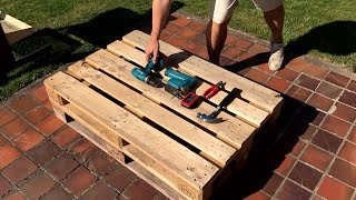 Pallet Loungeset - Quick & Easy