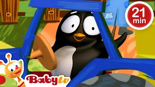 Pim & Pimba the Penguins Playing Games 🐧​🐧​ | Best Full Episodes Collection 🤩​ |  @BabyTV ​