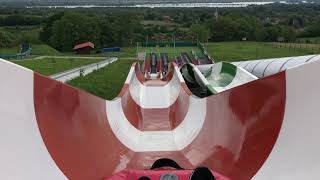 Red Boat Water Slide at Zobori Élménypark.