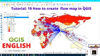 How to Create Flow Map in QGIS