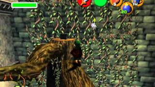 (N64) Ocarina of Time - Master Quest - Forest Temple - Song of Time Skip as Young Link