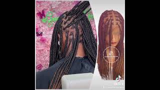 The Best & Realistic Knotless Braid Wig | Knotless Braids | HD Lace Knotless Wigs #knotlessbraids