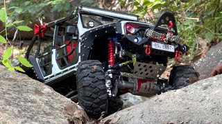 1/10 Scale RC : TRAXXAS TRX4 Jeep Wrangler Rubicon Valley Adventure(Guest RC Car)