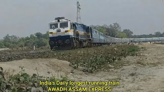 The Daily Longest running train of Indian Railways | 15909 DBRG - LGH "Avadh Assam Express"| Raj roy