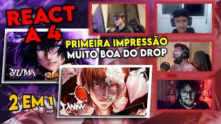 REACT A 4 - 2EM1 - Anny - Fruto do Pecado (Kira) & Yuma - Caixa de Pandora | Hades (The Lost Canvas)