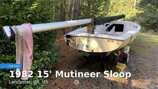 1982 15' Mutineer Sloop for sale in Lancaster, VA, US