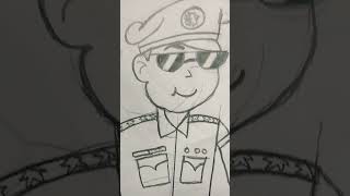 My New Drawing#Little Singham Drawing#Please Like and Subscribe To My Chennal.