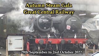 Great Central Railway Autumn Steam Gala 2022