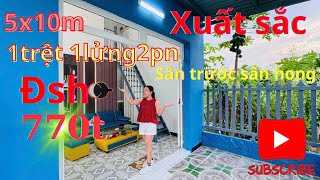 💁‍♀️Nhà đẹp,đường cộng đồng Lộc hậu vô 100m.Nhà cấp 4 có 1lửng 2pn 👉Dt:5x10m