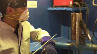 SMAW WELDING 3F USING E7018