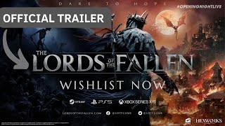 THE Lords of the FALLEN OFFICIAL TRAILER GAMESCOM!!!