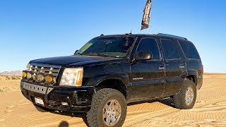 Me atasque probando la nueva suspensión de la placosa / Cadillac Escalade 2005/ OffRoad / 4x4