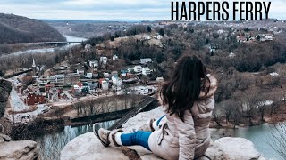 Harpers Ferry, West Virginia | Maryland Heights Overlook + Historic Sights