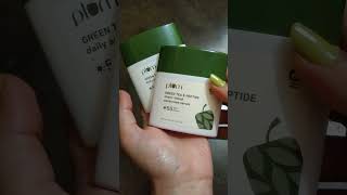 Plum Green Tea and Peptide Sheer Tinted And Daily Suncreen @chasmissdreams9452