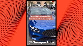 Genesis G70 2024: Un atractivo sedán deportivo | Siempre Auto