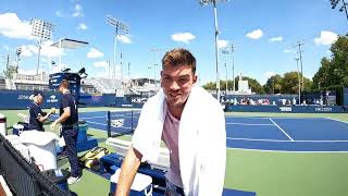 US OPEN 2022 Qualifying Interview Maximilian Marterer