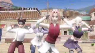 【 MMD Naruto 】 마지막처럼 / As If It's Your Last 【 Ino / Sakura / Tenten / Hinata 】