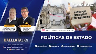 #BaellaTalks con Alfonso Baella. Invitado: José Antonio Miró Quesada.