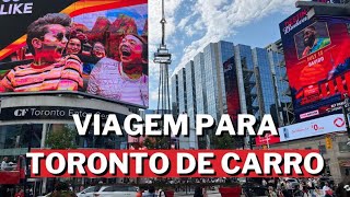 Viajamos para Toronto