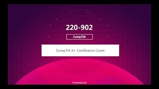 passtest.de! 220-902 CompTIA 220-902 Selbststudium Materialien, CompTIA A+ Certification Exam