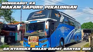 Menggabut di Makam sapuro Pekalongan//// ga nyangka, dapat bus mbois sebanyak ini😂