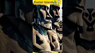 Mystery Of Easter Island🏝️😯|AB-FACTS|#shorts #mystery #easterisland😱