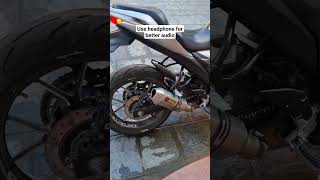 Suzuki gixxer sf 250 Akrapovic slip on exhaust | Cold start