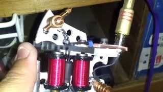 custom built tattoo machine "soft shader" "Pink Lady"