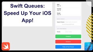 Queue Data Structure in Swift & SwiftUI for iOS | Step-by-Step Tutorial