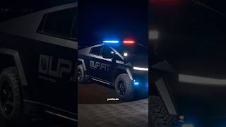 EL PRIMER CYBERTRUCK POLICIAL DEL MUNDO!