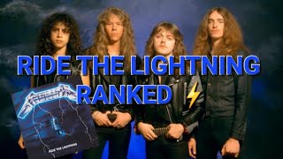 Metallica's Ride The Lightning Ranked Worst To Best