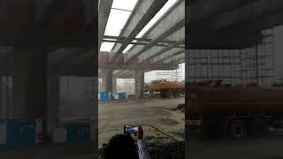 Flyover Site | Girder Launching | Diaphragm Casting | Heavy Wind & Rain | Success 555 Civil Engineer