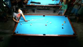 BILLIARD DOUBLE: 1st KEITH (cebu) vs JR Pabio (SL). 2nd Anton & Toriao vs Keith & Mac-Mac (leyte)