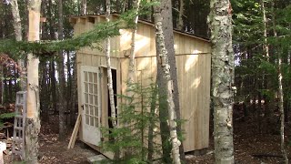 The Woodpecker Ep 266-  How I did my new woodshed at the cottage part 2