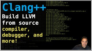 Build Clang++20 (LLVM  18 and lldb) from source