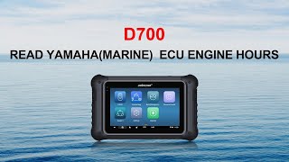 OBDSTAR D700 Read YAMAHA Marine ECU Engine Hours - Cardiagtool