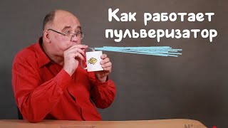 Пульверизатор и закон Бернулли