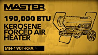 Master® | 190,000 BTU Kerosene Forced Air Heater