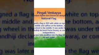 Fact#48 who designed Indian Flag?? #Shorts#PingaliVenkayya