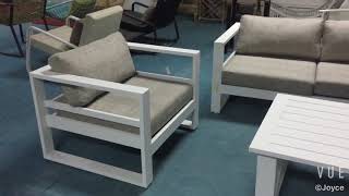 Outdoor aluminum sofa set-Clover Lifestyle Company Limited