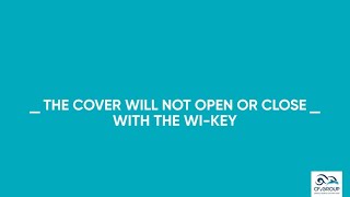 Tutorial – Unlocking the Wi-key emitter for DEL cover - CF GROUP