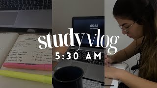 rotina 5:30 am | manhã produtiva de estudos para o ENEM.