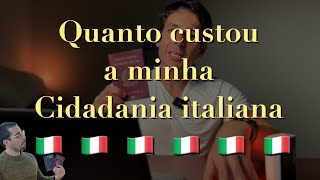 Quanto custou a minha cidadania italiana (sem assessoria)