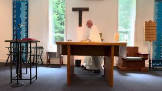 Friday’s Mass in the Grotto Chapel