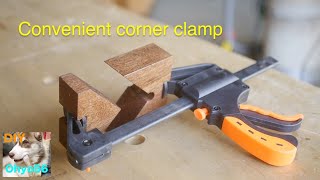 Convenient corner clamp