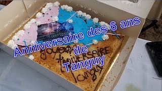 Anniversaire de Tanguy au bord du lagon