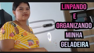 LINPANDO E ORGANIZANDO MINHA GELADEIRA |🥰