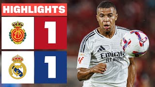 RCD MALLORCA 1 - 1 REAL MADRID | DEBUT de MBAPPÉ | RESUMEN LALIGA EA SPORTS